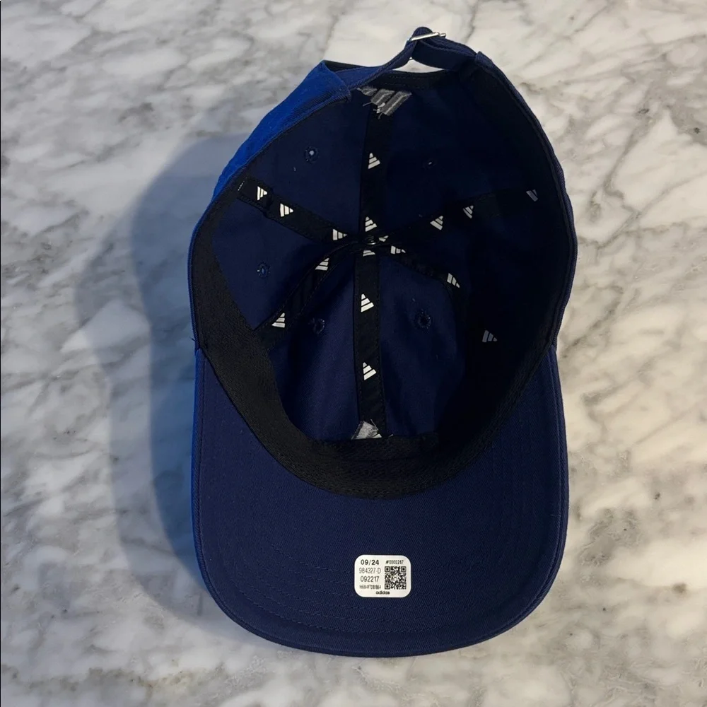 Adidas Navy Cap with Silver Logo